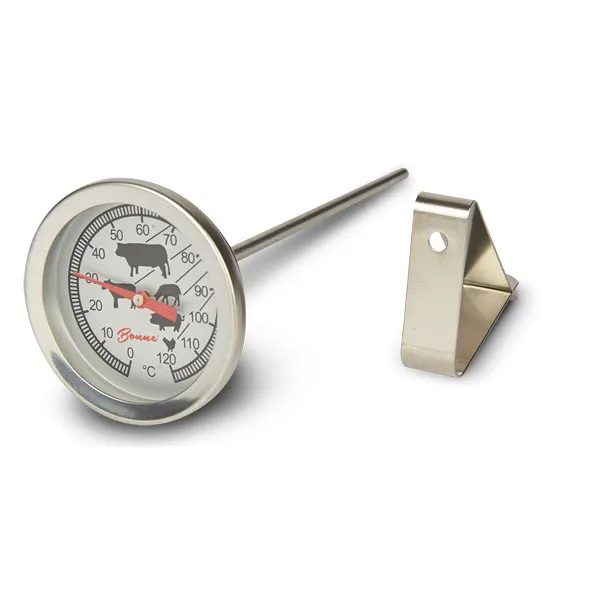 Concasse MCT30160 Grill Bimetalic Thermometer, 0° F TO 248° F, Dial Type