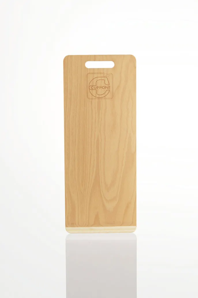 Cuppone A/PPM40 Wooden Pizza Peel Board, 40x80 cm, Natural Finish, One-Meter Pizza