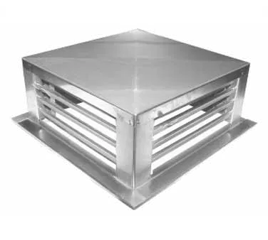 GSW USA DF-12S Drop-Down Diffuser, 12" Stainless Steel, 4-Way Adjustable Blade