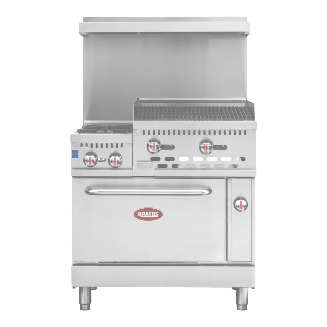 Hubert 97089 Gas 36" Restaurant Range