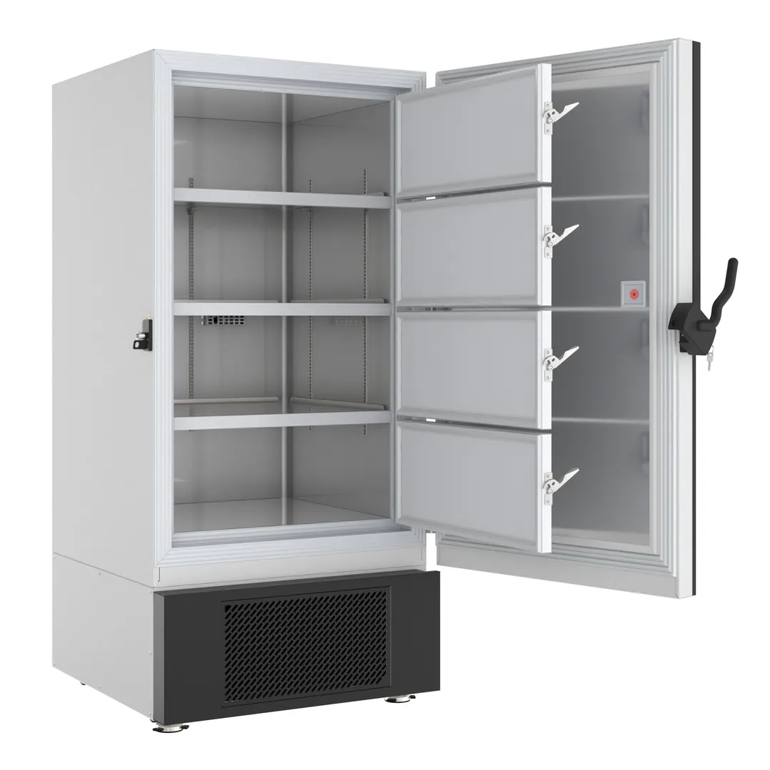 Koolmore KM-PHF-25CUL Freezer, 25 cu ft, Swing Door 4‑Comp, -40° to -86°C, 17‑hr Battery, White/Black
