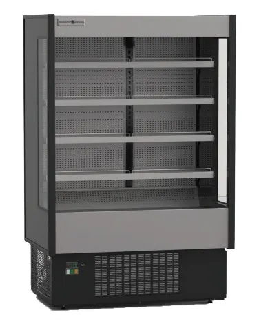 Hydra-Kool KGH-RO-60-S Open Refrigerated Display Merchandiser, 60"W x 31.5"D x 76.31"H, 4-Tier Shelves