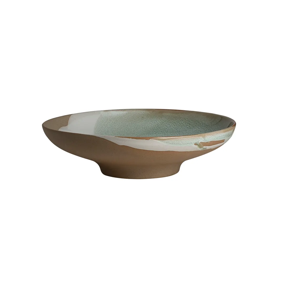 Steelite 6163RG171 Pedestal Bowl, 1.5 Qt, 10" x 2.75" Stoneware, Oven Safe 400°F - 6/Case
