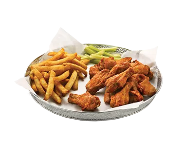 TableCraft Products GP12 - Galvanized Dinner Platter, 12.5" Dia x 1.25" Depth, Round, Steel