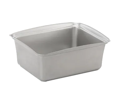 Vollrath 40005 Steam Table Pan, 4.5 Qt, 11-1/2"W x 9-1/4"D x 4-3/4"H, Brushed Steel, NSF Certified