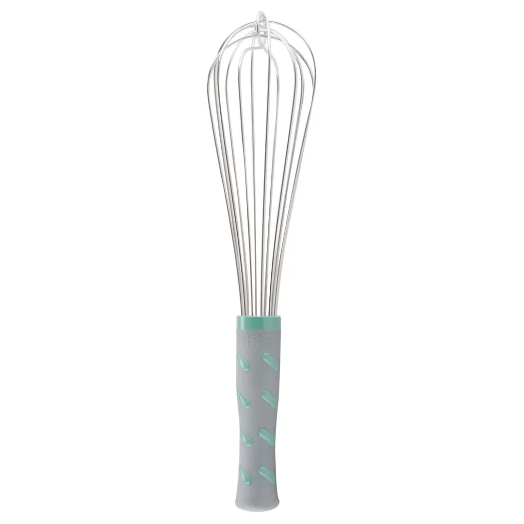 Vollrath 47091 French Whip, 12" Nylon Handle, 304 Stainless Steel Wires, NSF Certified - 1/Each