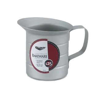 Vollrath 68297 Measuring Cup, 1/2 Quart (16 oz) Aluminum 18‑Ga with Lip, Made in USA