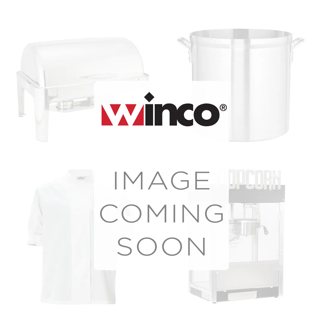 Winco APP-14-AW - 14" Round Porcelain Plate, White, 14" Dia x 3/4" H - 1 Dozen