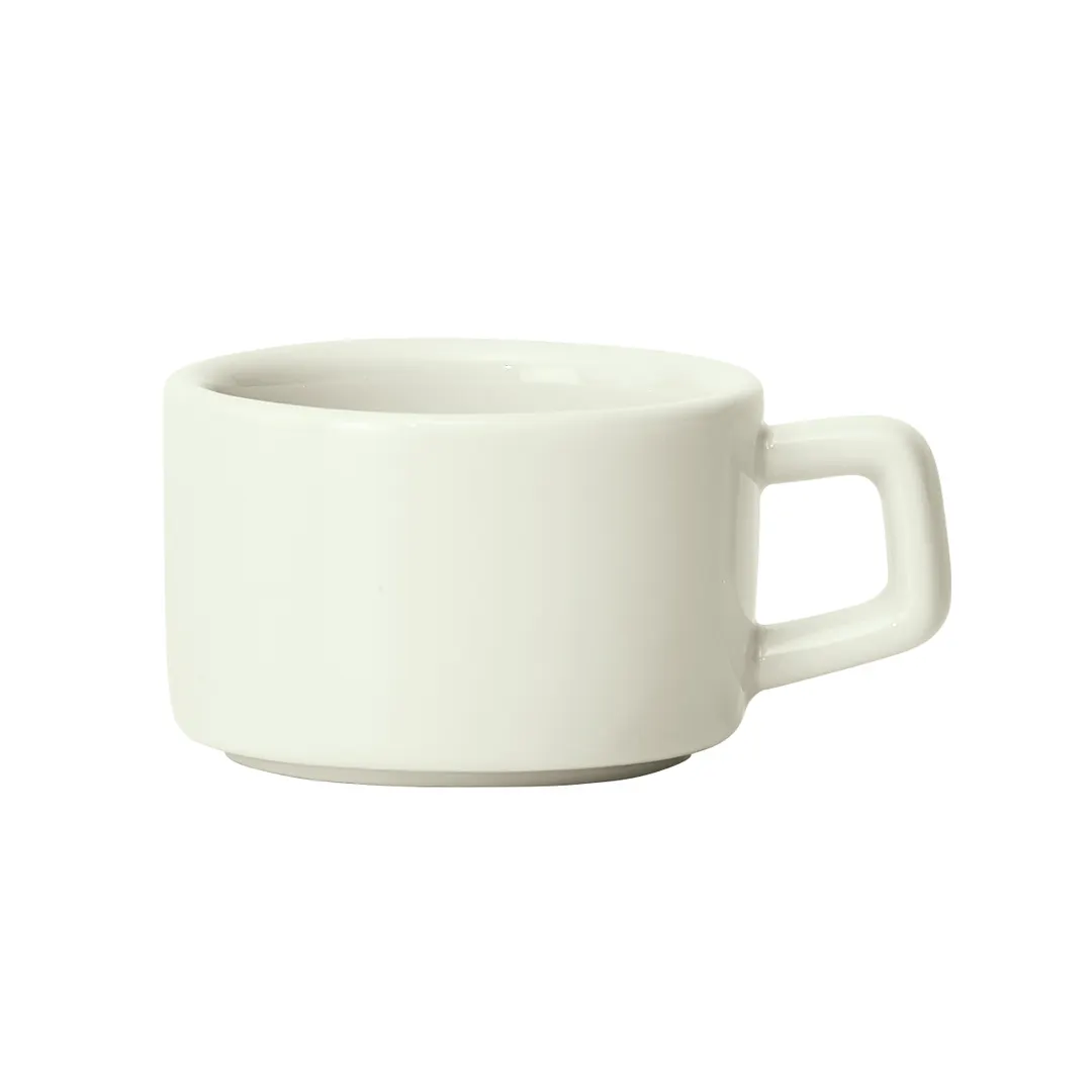 Winco BDC-25-AW - Demitasse Cup, 2.5 oz, 2-3/8" W x 2-3/8" D x 1-1/2" H, White - 1 Dozen