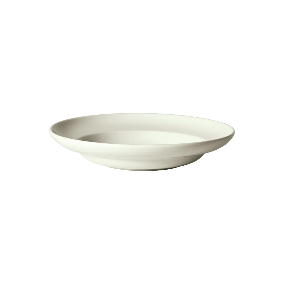 Winco MPB-10-AW - 10 Oz Round Porcelain Pasta Bowl, 8" Diameter, American White Finish, 1 Dozen