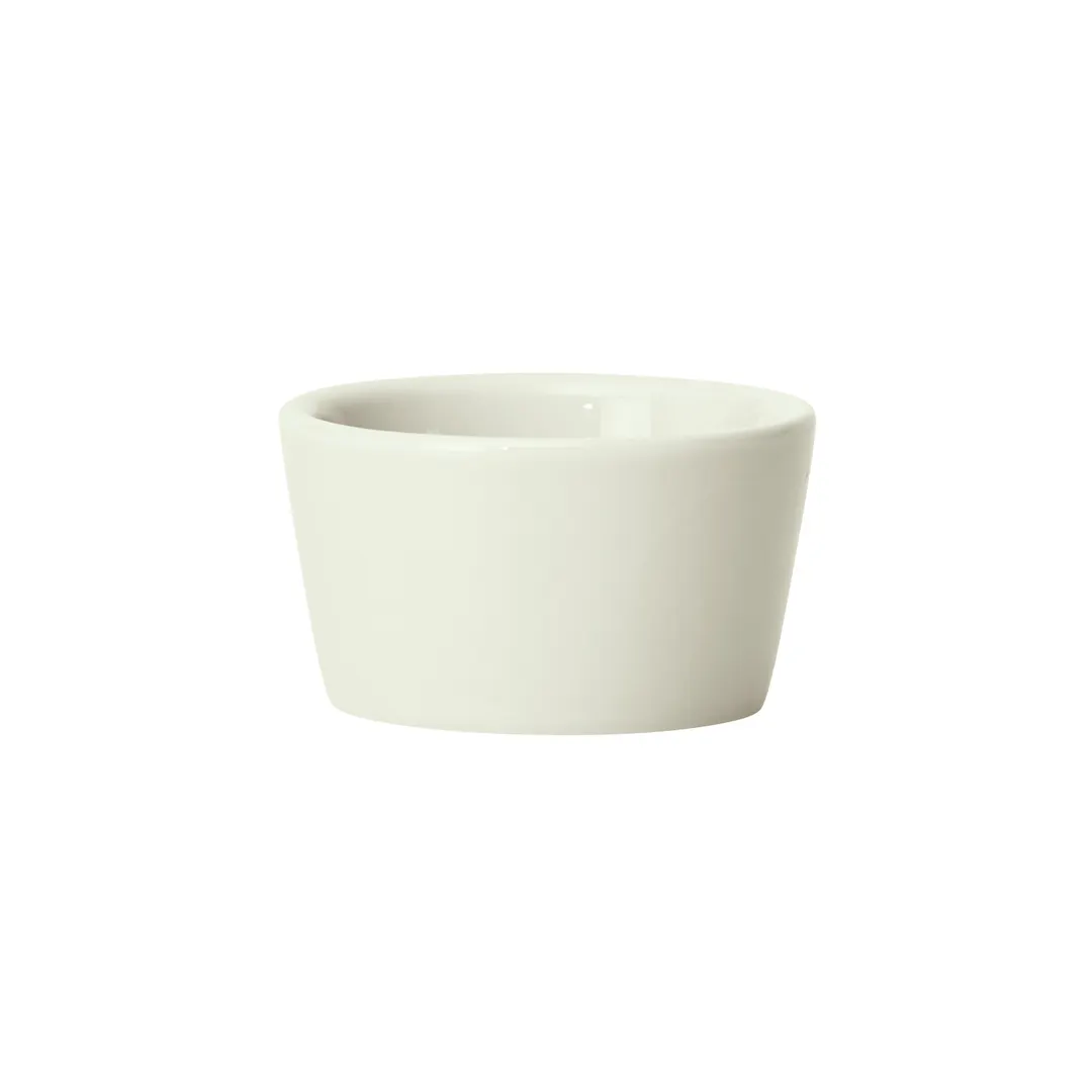 Winco PRR-2-AW Ramekin Sauce Cup, 2 oz (2‑1/4" W x 2‑1/4" D x 1‑1/2" H), Porcelain White - 1 Dozen