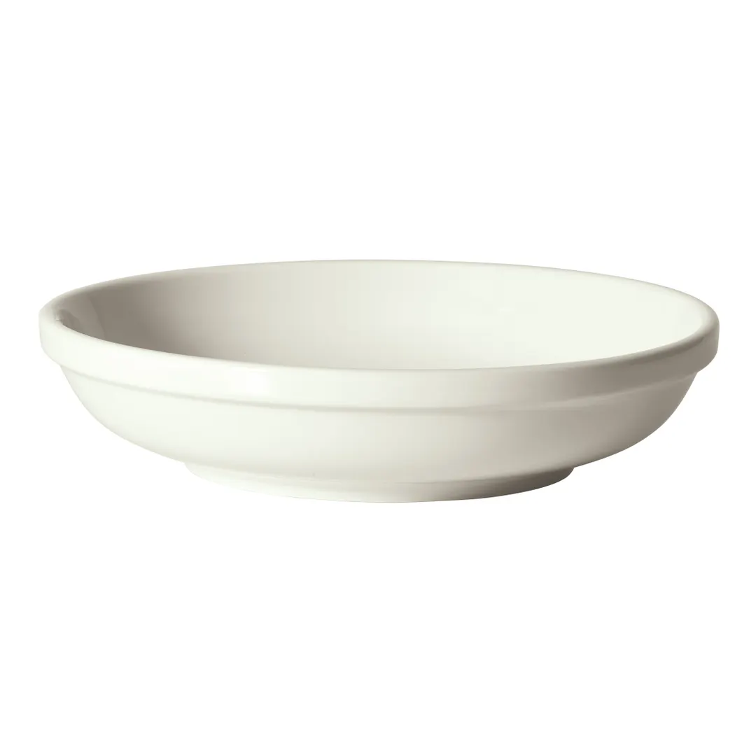 Winco SSB-25-AW - 25 oz Round Porcelain Salad Bowl, 9" Diameter, American White Finish, 1 Dozen