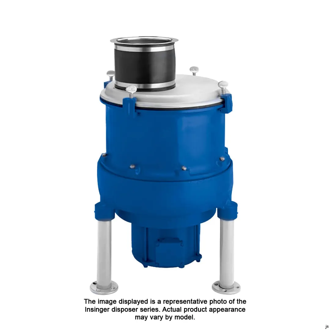 Insinger INSG 337HC Garbage Disposer, Bamboo / 7" Inlet dia - 3 Hp (Unit Only)
