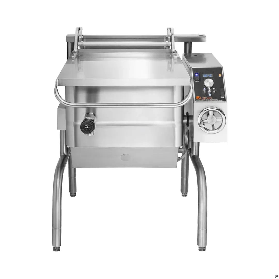 Groen BPM-15EC2T 15 Gallon Electric Tilt Skillets Braising Pan, Manual Tilt, Cook2Temp Controls