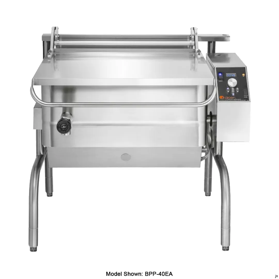 Groen BPP-30EC2T 30 Gallon Electric Tilt Skillets Braising Pan, Power Tilt,  Cook2Temp Controls