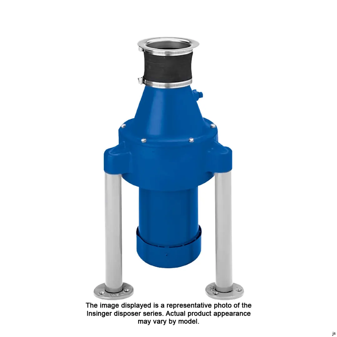 Insinger INSG 237HC Garbage Disposer, Bamboo / 7" Inlet dia - 2 Hp (Unit Only)