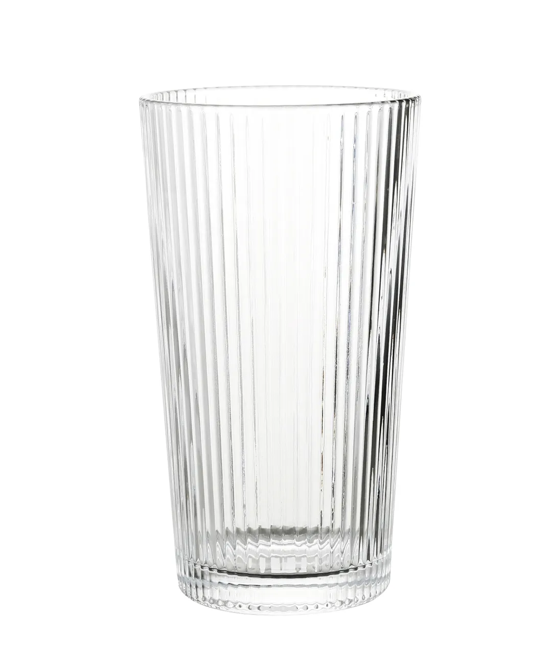 Yanco AM-213 Aqua Mist Hi‑Ball Glass, 13 oz Clear, 5"½ x 3" x 2½", Lead‑Free - 1 Dozen