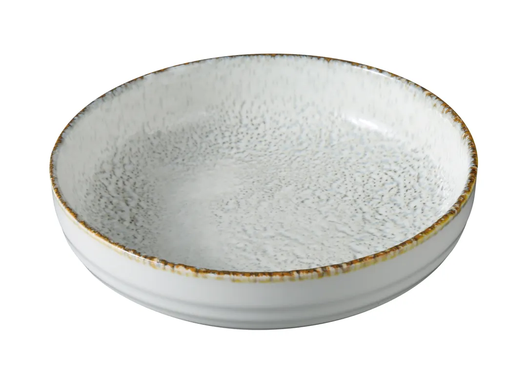 Yanco IB-508 - Iris Blue China Bowl, 8½" Diameter, 35 oz, Dishwasher & Microwave Safe - 1 Dozen