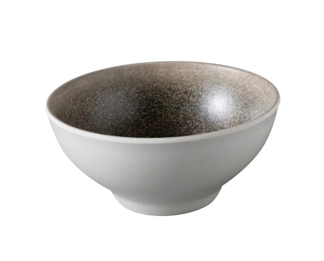 Yanco MI-605 Misty Cereal Bowl, 5½" x 2½" (16 oz) Gray Melamine, Break‑Resistant - 48/Pack