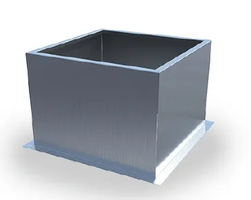 Enervex RCF20-31 Galvanized Roof Curb for GSV016 - GSV250 Fans by New York Brick Ovens