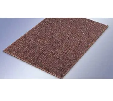 Cactus 1435M-35 Slip‑Gard Runner Mat, 3" x 5" 1/8" Thick, Brown Garnet Surface Backing