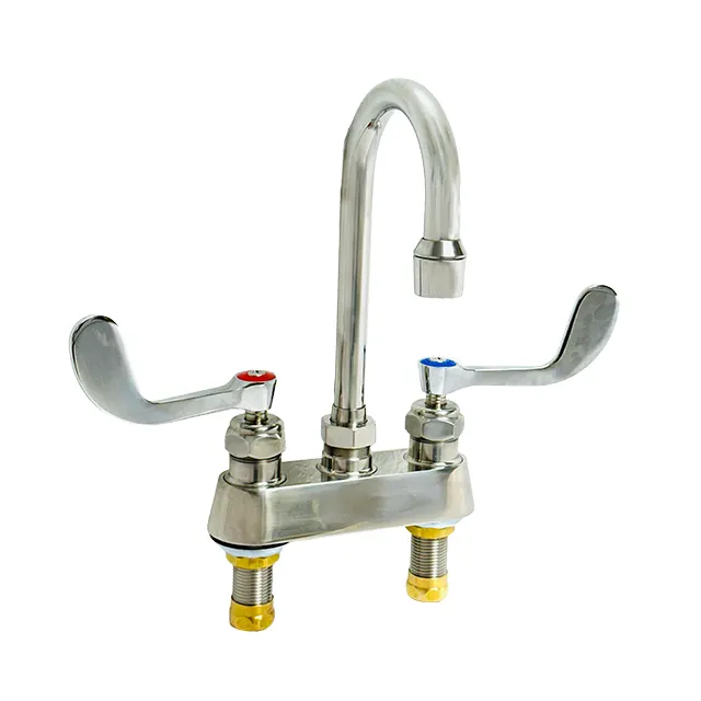Fisher 58718 Faucet, Deck Mount, 4" Centers