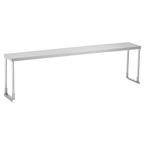 Hubert 122548 Table-Mounted Overshelf