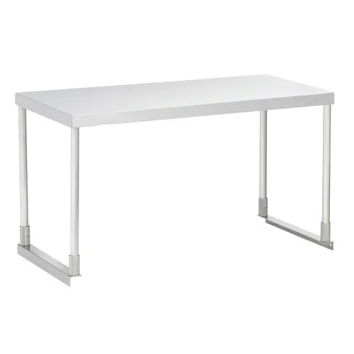 Hubert 128313 Table-Mounted Overshelf