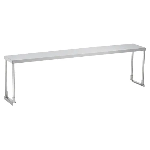 Hubert 132419 Table-Mounted Overshelf