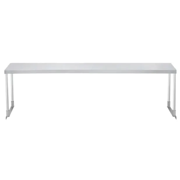 Hubert 202112 Table-Mounted Overshelf