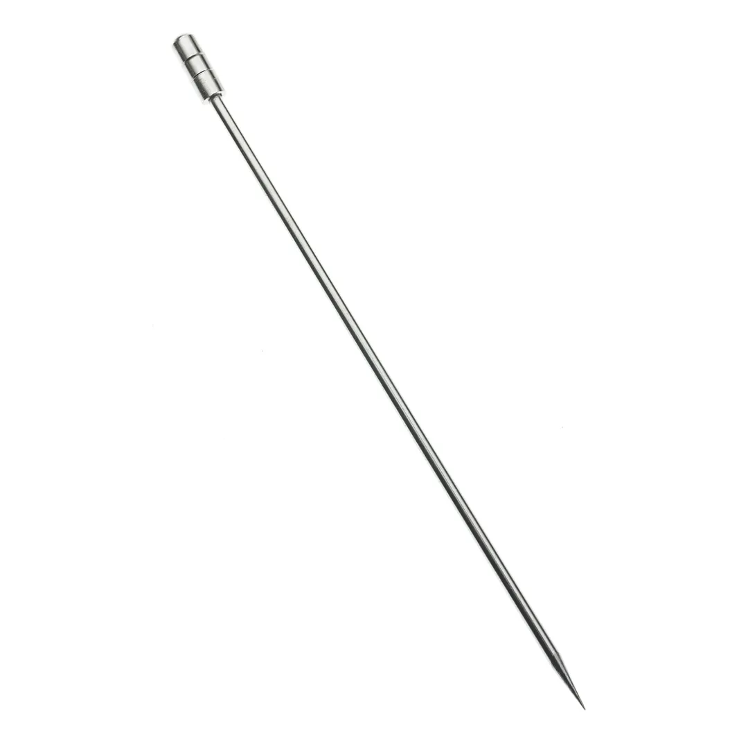 Mercer M37030SS Barfly Cocktail Picks, 4-2/5", 18/8 Stainless Steel, Grooved Top - Pack