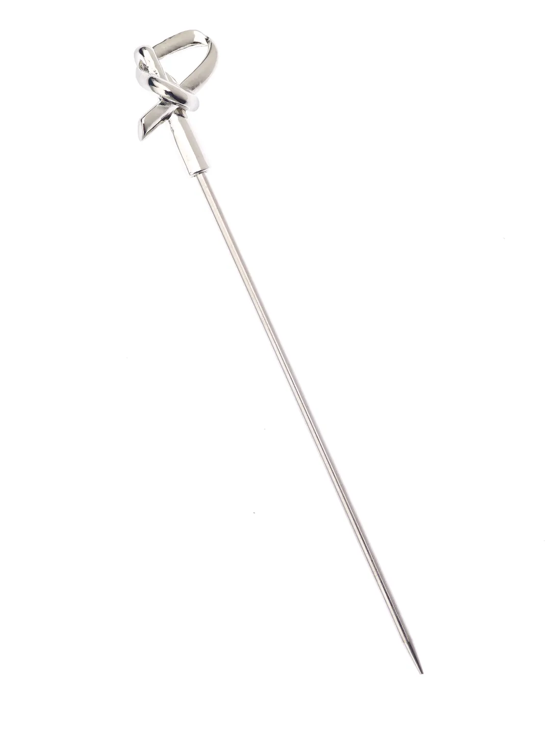 Mercer M37182 Barfly Cocktail Picks, 4-3/8", Bamboo Knot Top, 18/8 Stainless Steel - Pack