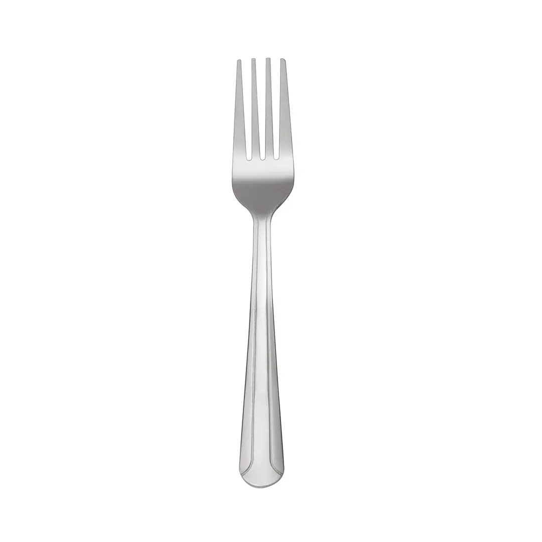 CAC China 1001-05 Dominion Dinner Fork, 7-1/8" Length, Medium Weight, 18/0 Stainless Steel - 1 Dozen