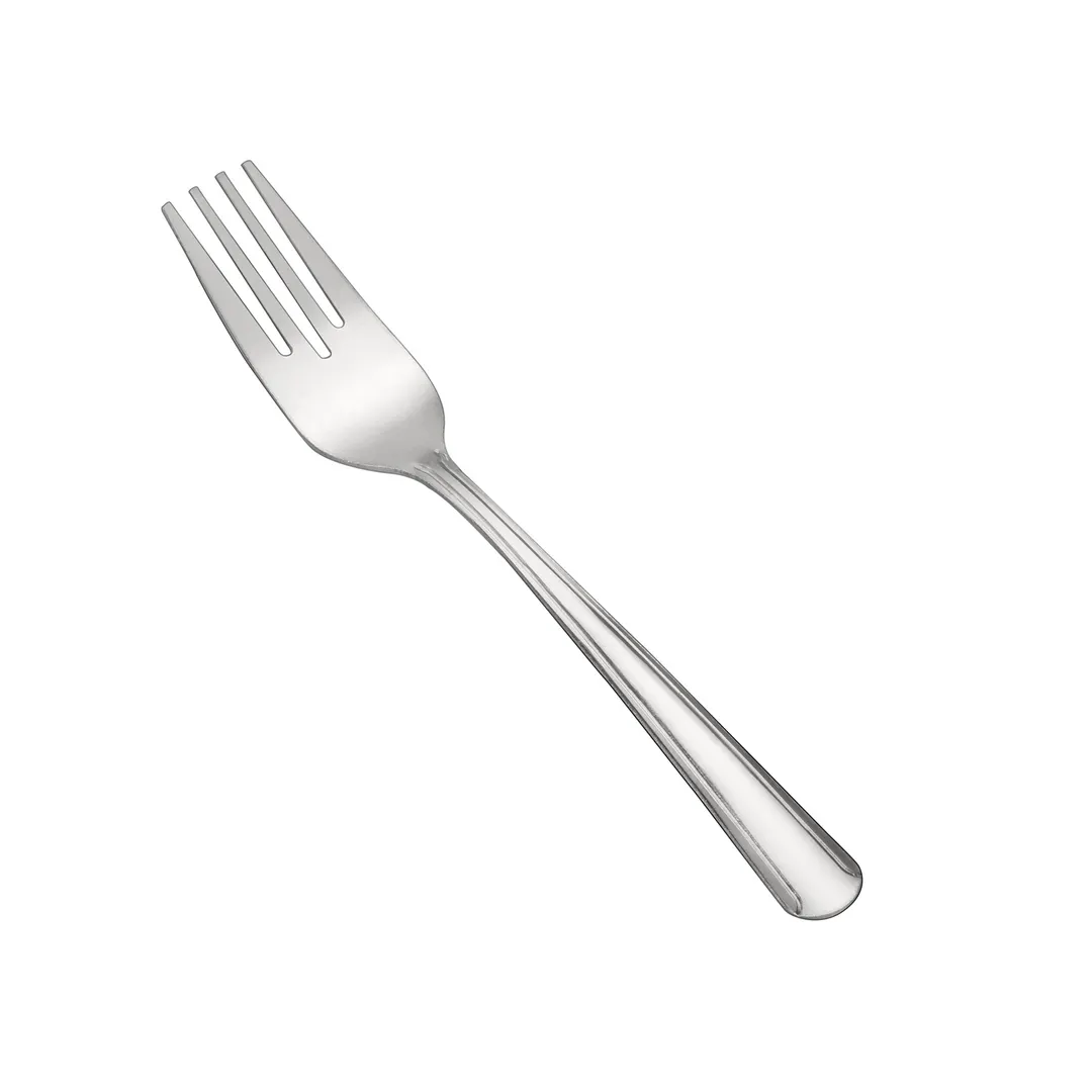 CAC China 1001-06 Dominion Salad Fork, 6" Length, Medium Weight, 18/0 Stainless Steel - 1 Dozen