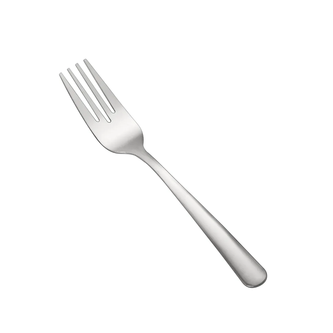 CAC China 1002-06 Windsor Salad Fork, 6" Length, Medium Weight, 18/0 Stainless Steel - 1 Dozen