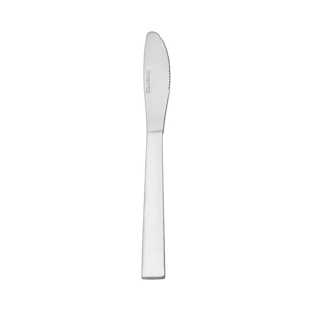 CAC China 1002-08 - Windsor Dinner Knife, 8" Length, 18/0 Stainless Steel Handle - 1 Dozen