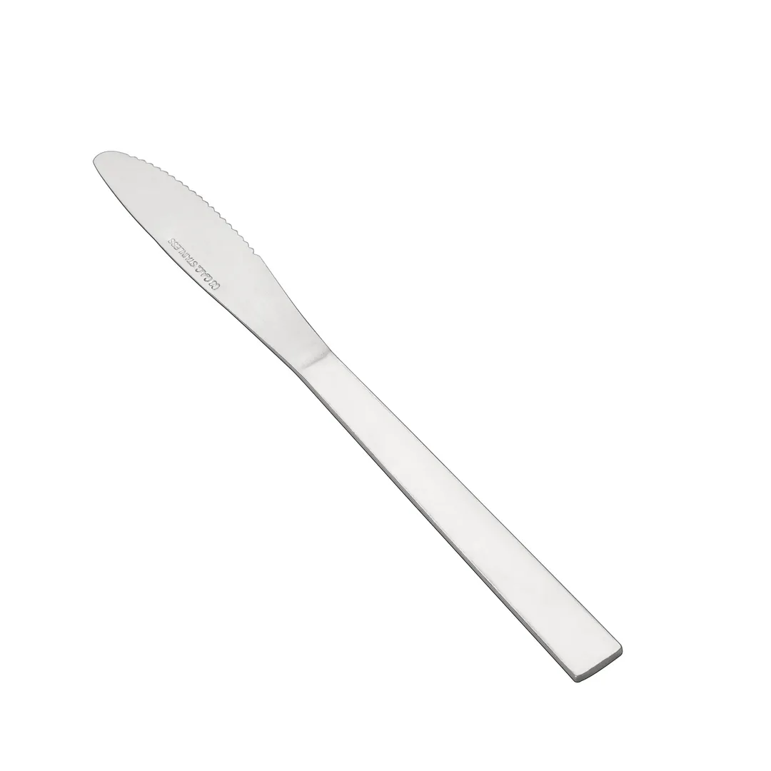 CAC China 1002-08 - Windsor Dinner Knife, 8" Length, 18/0 Stainless Steel Handle - 1 Dozen