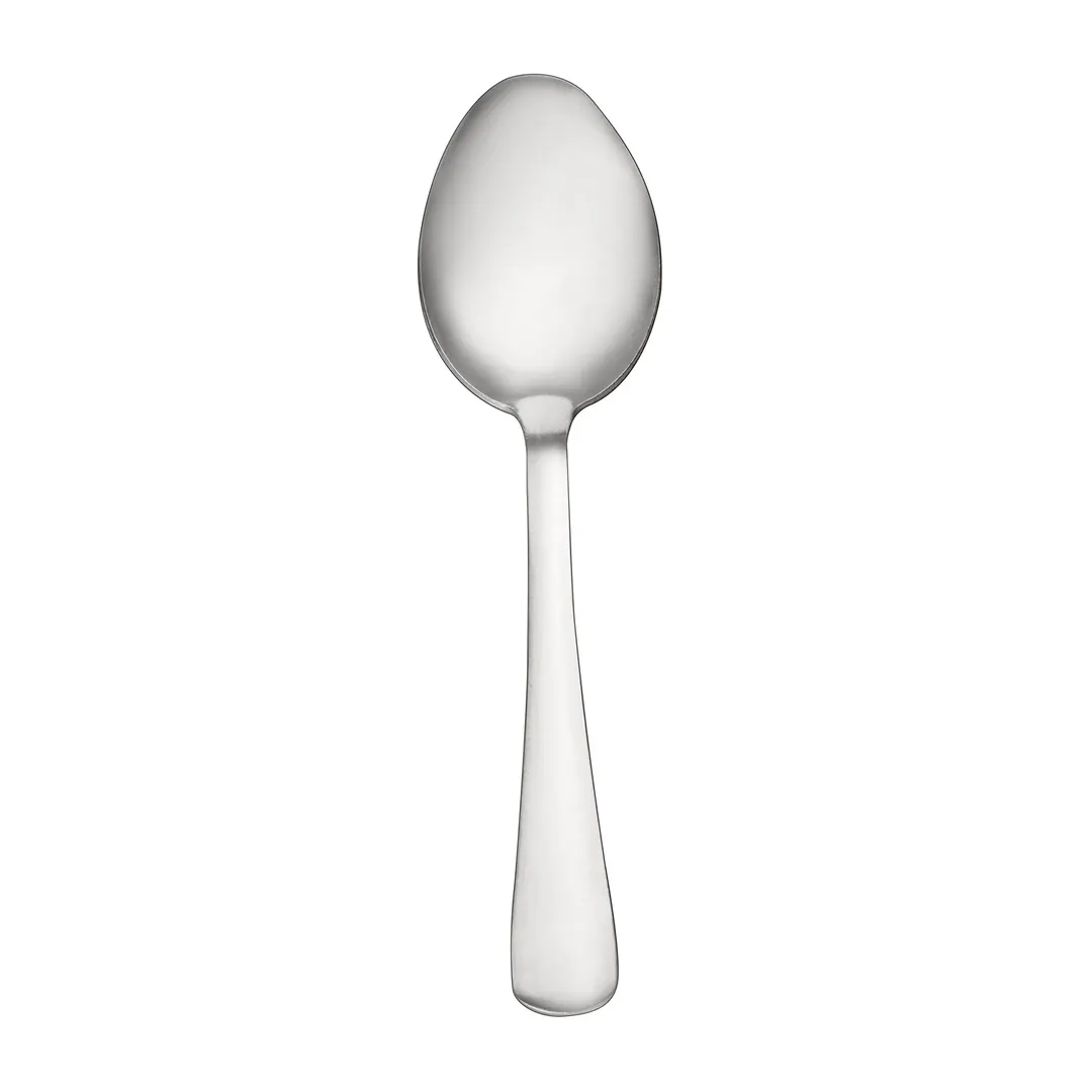 CAC China 1002-10 Windsor Tablespoon, 7-5/8" Length, Medium Weight, 18/0 Stainless Steel - 1 Dozen