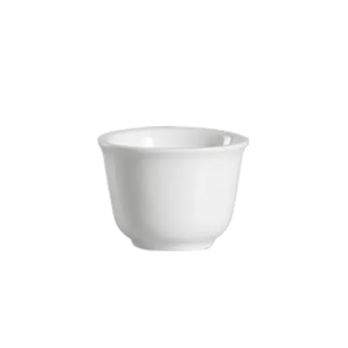 CAC China 101-55 - Chinese Tea Cup, 5 oz (3" Dia x 2-1/4" H), Porcelain, Microwave Safe - 1 Dozen