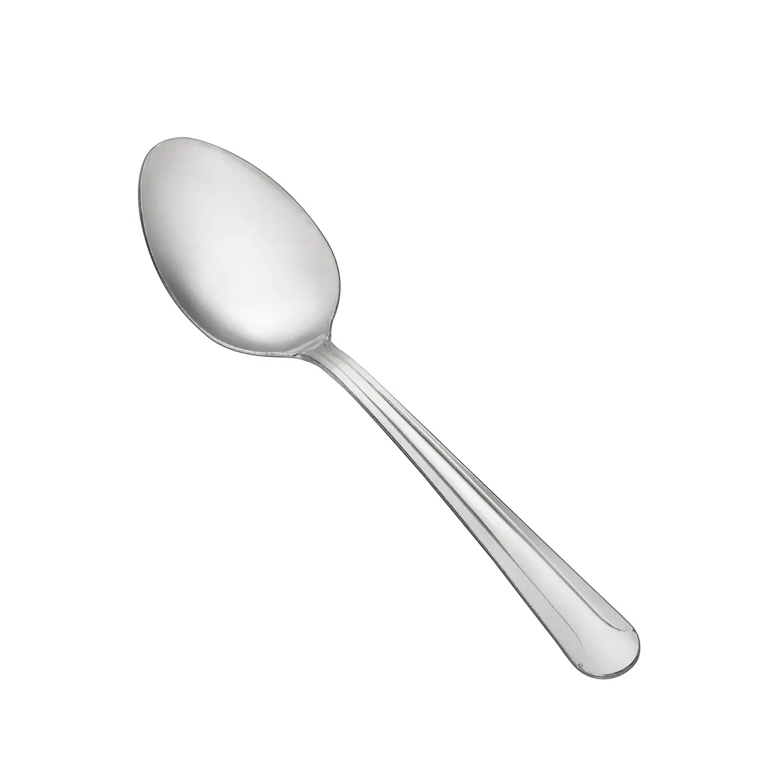 CAC China 2001-03 - Dinner Spoon, 7" Length, 18/0 Stainless Steel Frost Finish, Heavy - 1 Dozen