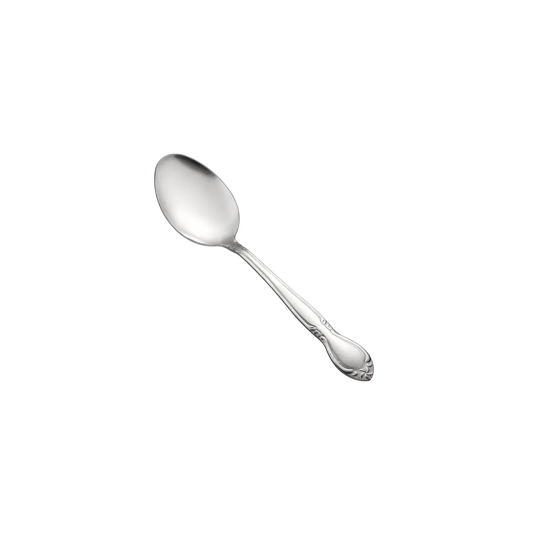 CAC China 2003-03 Elizabeth Dinner Spoon, 7-1/4" Length, Heavy Weight, 18/0 Stainless Steel - 1 Dozen