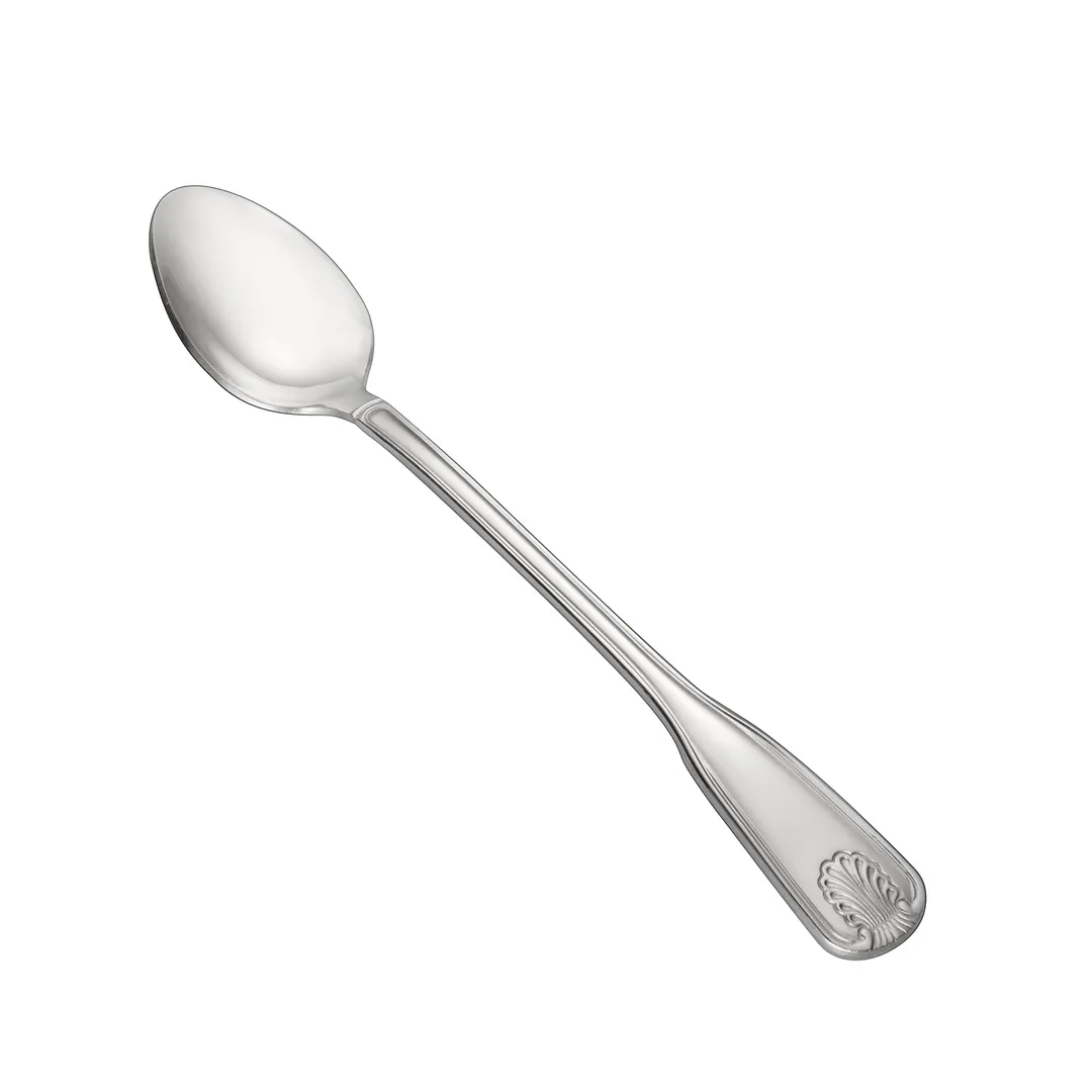 CAC China 3001-02 Phoenix Iced Tea Spoon, 7-1/8" Length, 18/0 Stainless Steel - 1 Dozen