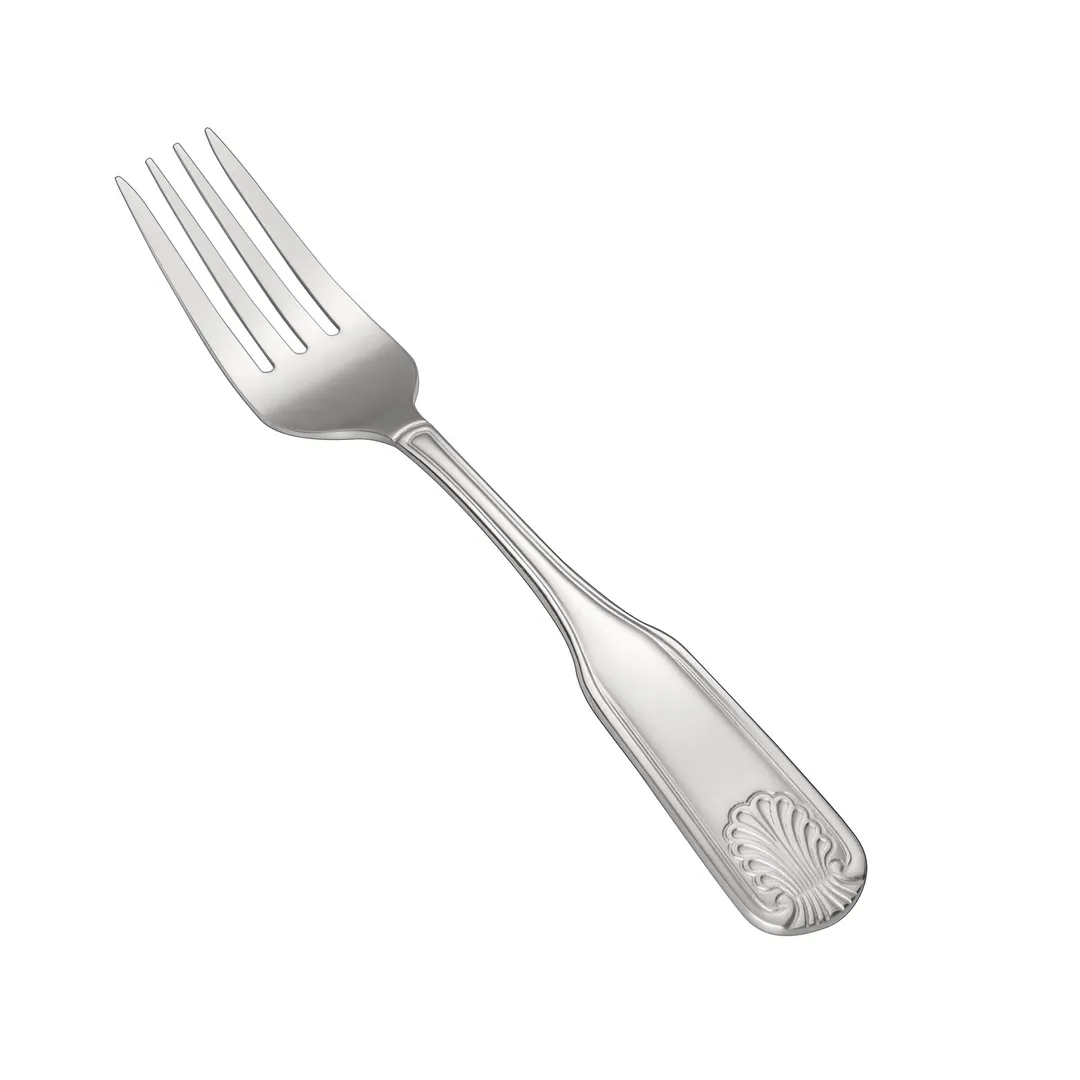 CAC China 3001-07 Phoenix Oyster Fork, 5-5/8" Heavy Weight, 18/0 Stainless Steel - 1 Dozen