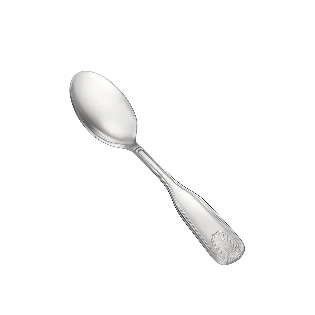 CAC China 3001-09 Demitasse Spoon, 4-3/4" Length, 18/0 Stainless Steel - 1 Dozen