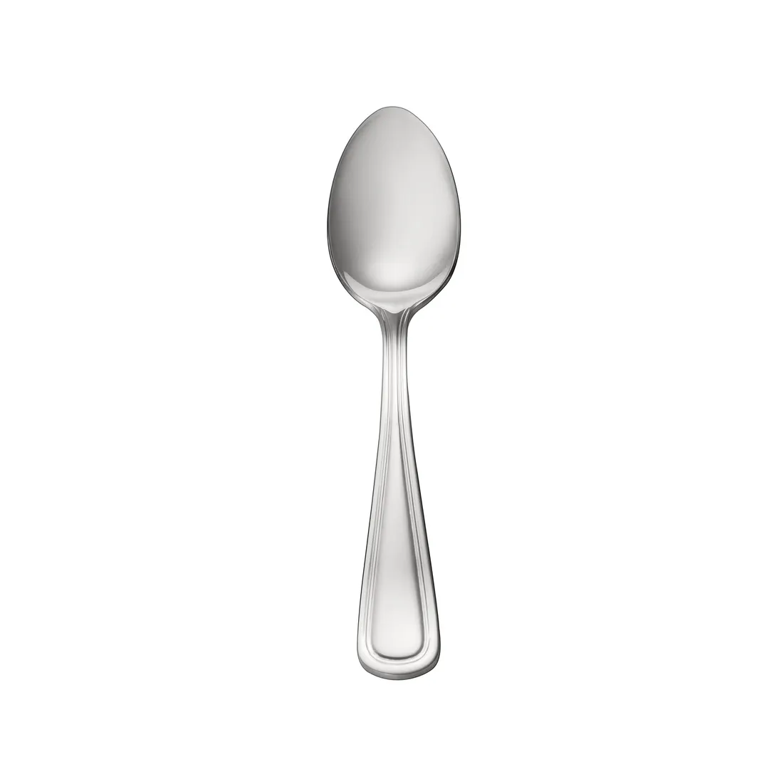 CAC China 3002-01 Prime Teaspoon, 6-3/8" Extra-Heavy, 18/0 Stainless Steel, 5-6" Length - 1 Dozen