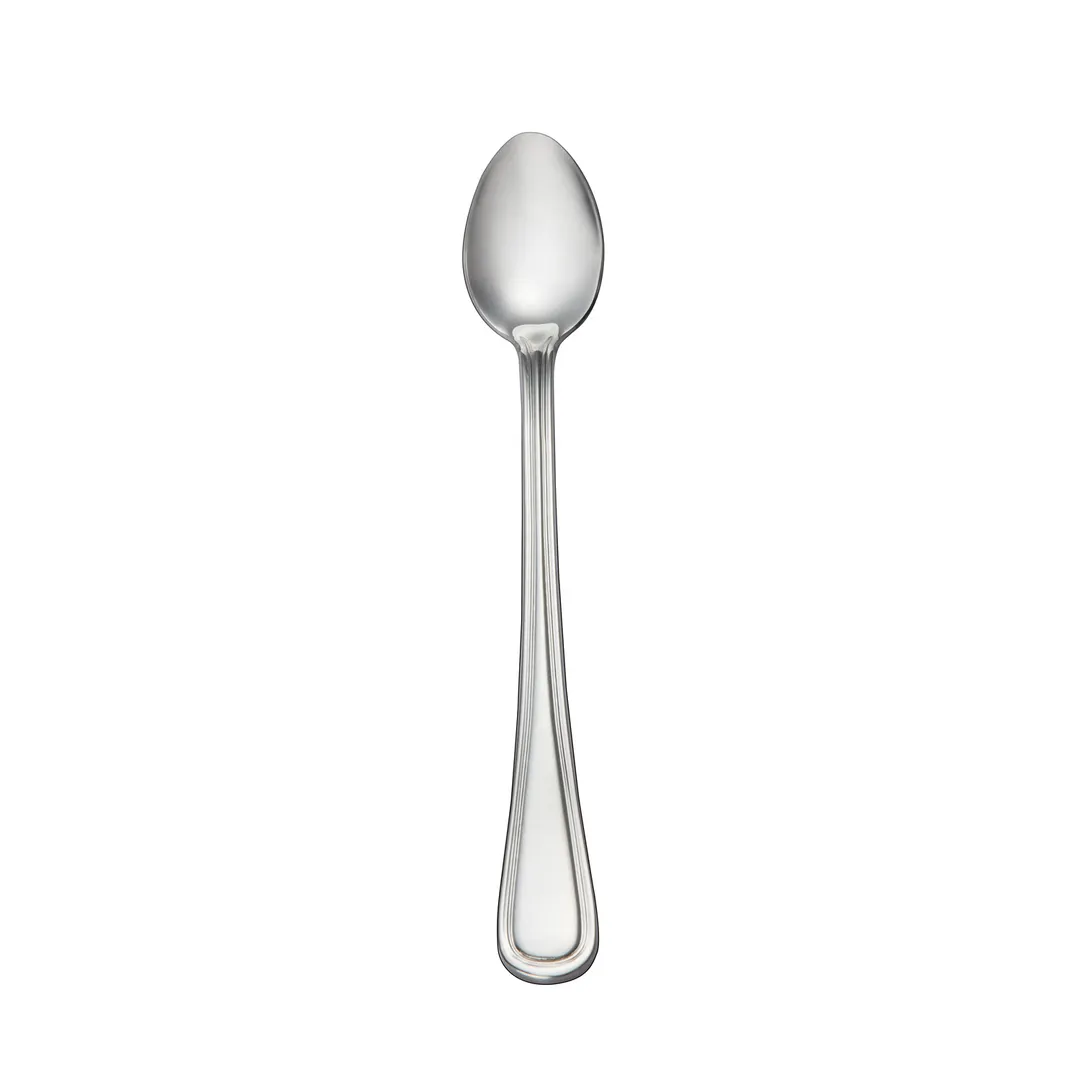 CAC China 3002-02 Iced Tea Spoon, 7" Length, Heavy Weight, 18/0 Stainless Steel - 1 Dozen