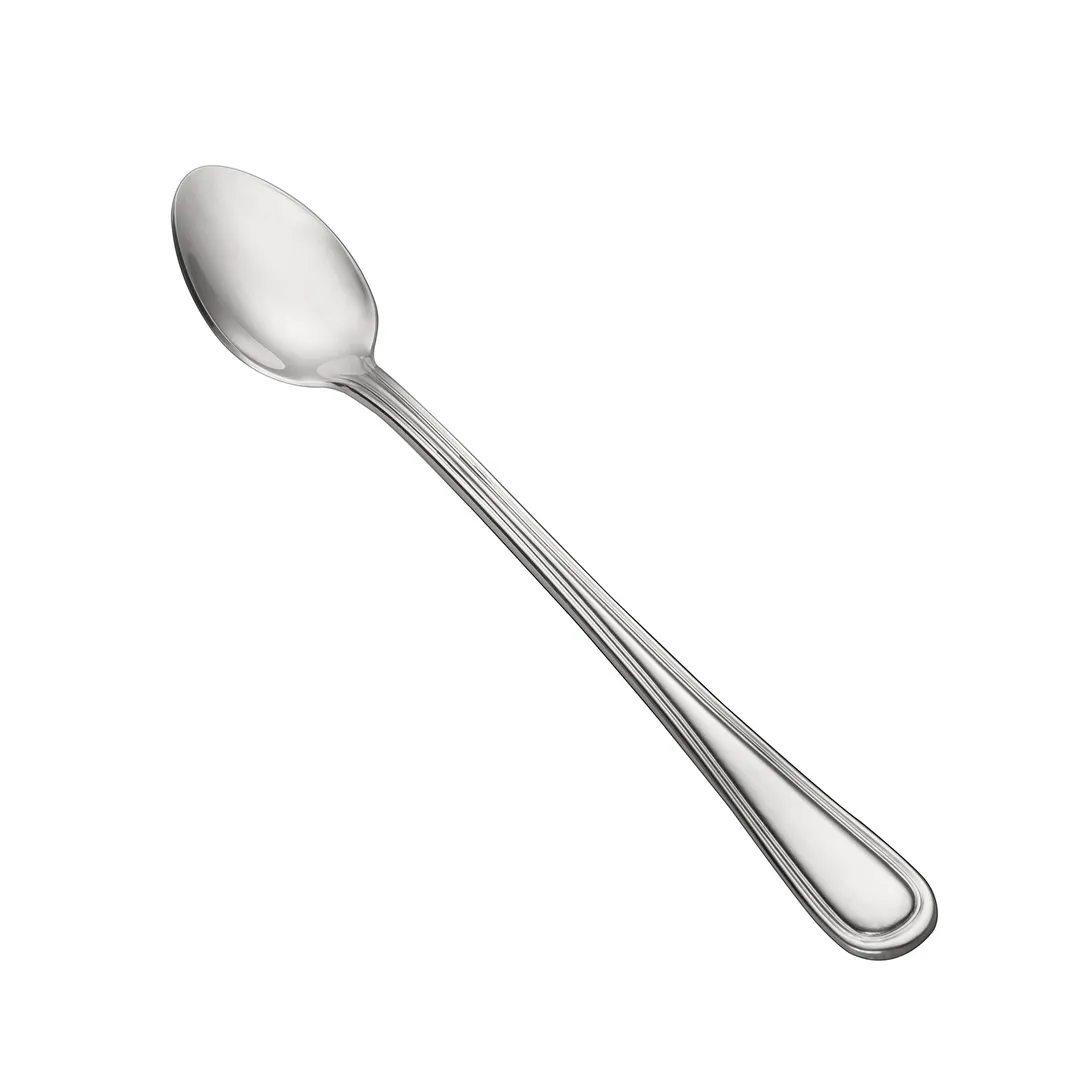 CAC China 3002-02 Iced Tea Spoon, 7" Length, Heavy Weight, 18/0 Stainless Steel - 1 Dozen