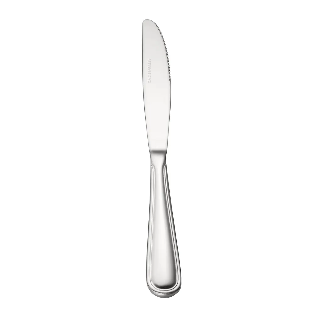 CAC China 3002-08 Dinner Knife, 8-3/4" Length, Extra Heavy, 18/0 Stainless Steel Handle - 1 Dozen