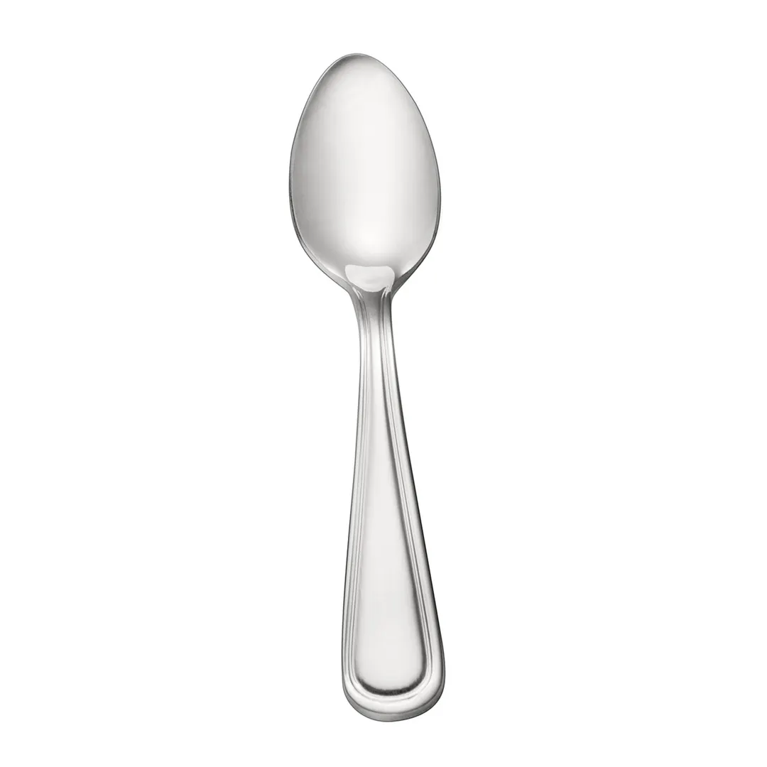 CAC China 3002-09 Prime Demitasse Spoon, 4-5/8" Extra Heavy, 18/0 Stainless Steel - 1 Dozen
