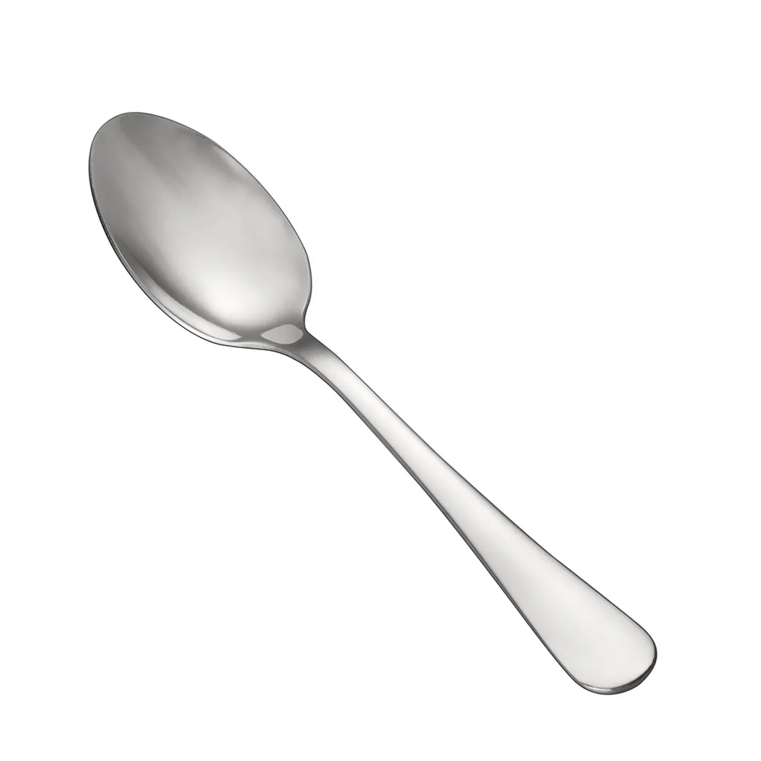 CAC China 3003-01 Continental Teaspoon, 6" Length, Heavy Weight, 18/0 Stainless Steel - 1 Dozen